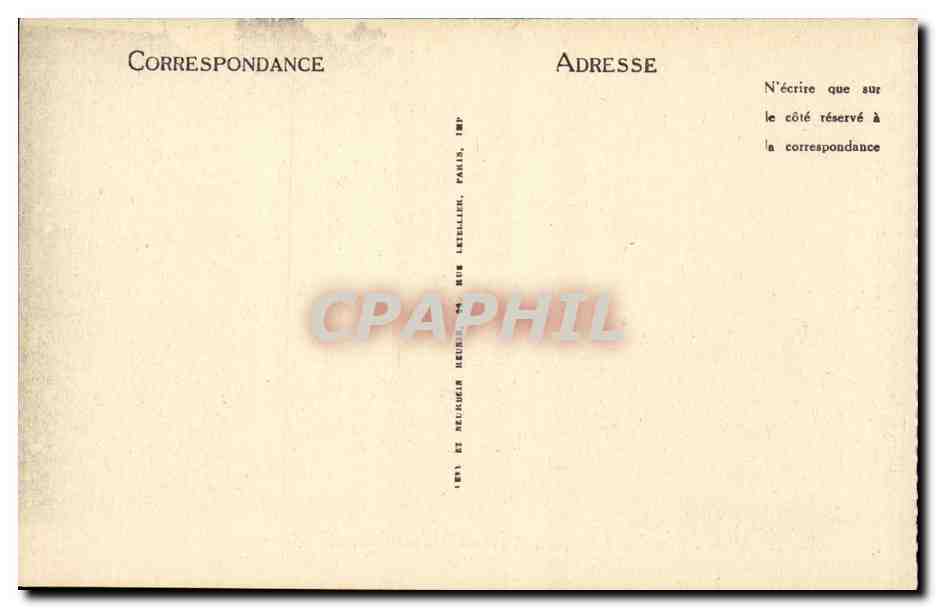 CPA Betharram Le pont du Lierre construit en 1687 — Rückseite