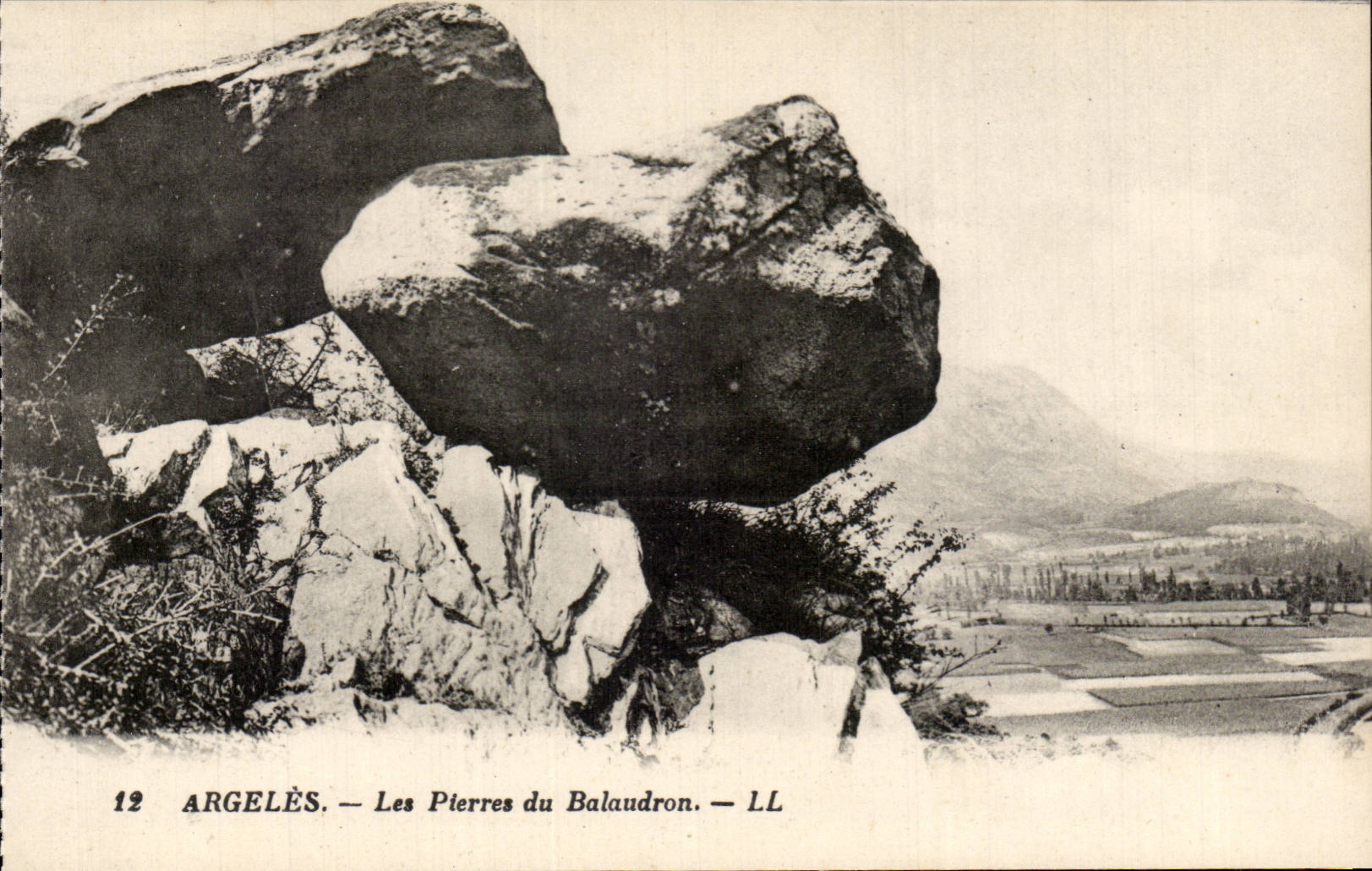 Argelès — Les Pierres du Balaudron — LL