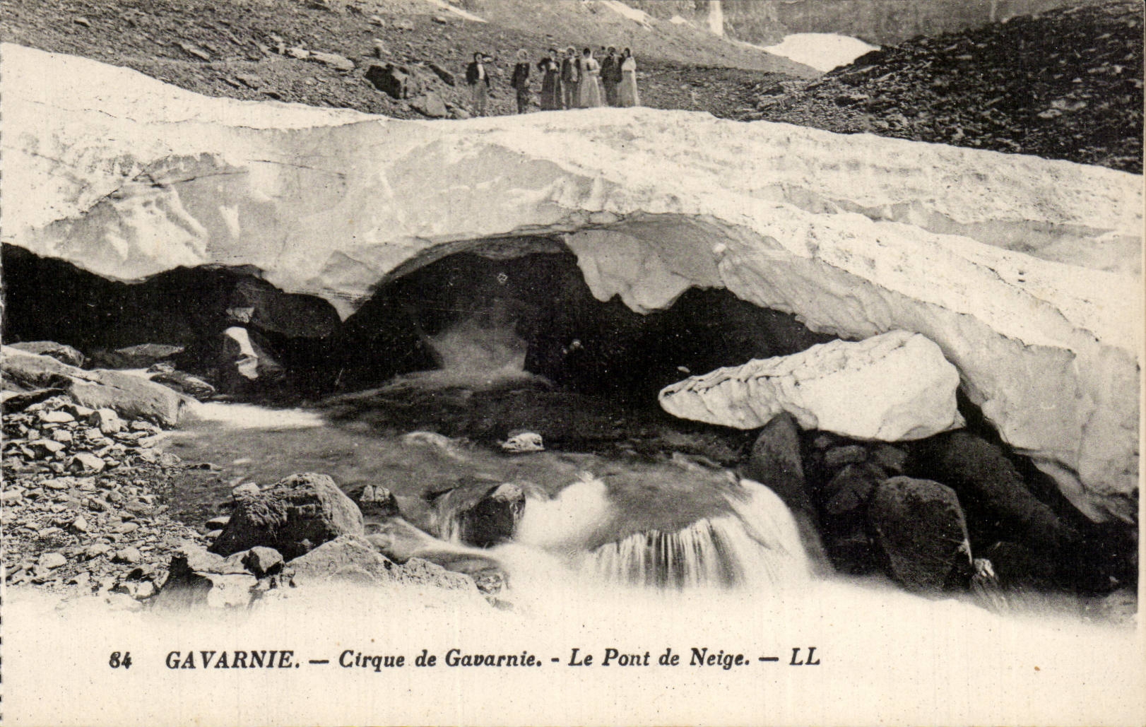 Gavarnie — Cirque de Gavarnie — Le Pont de Neige — LL