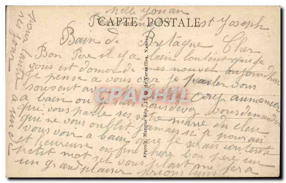 CPA Alencon Maison natale de Soeur therese de l'enfant Jesus — Rückseite
