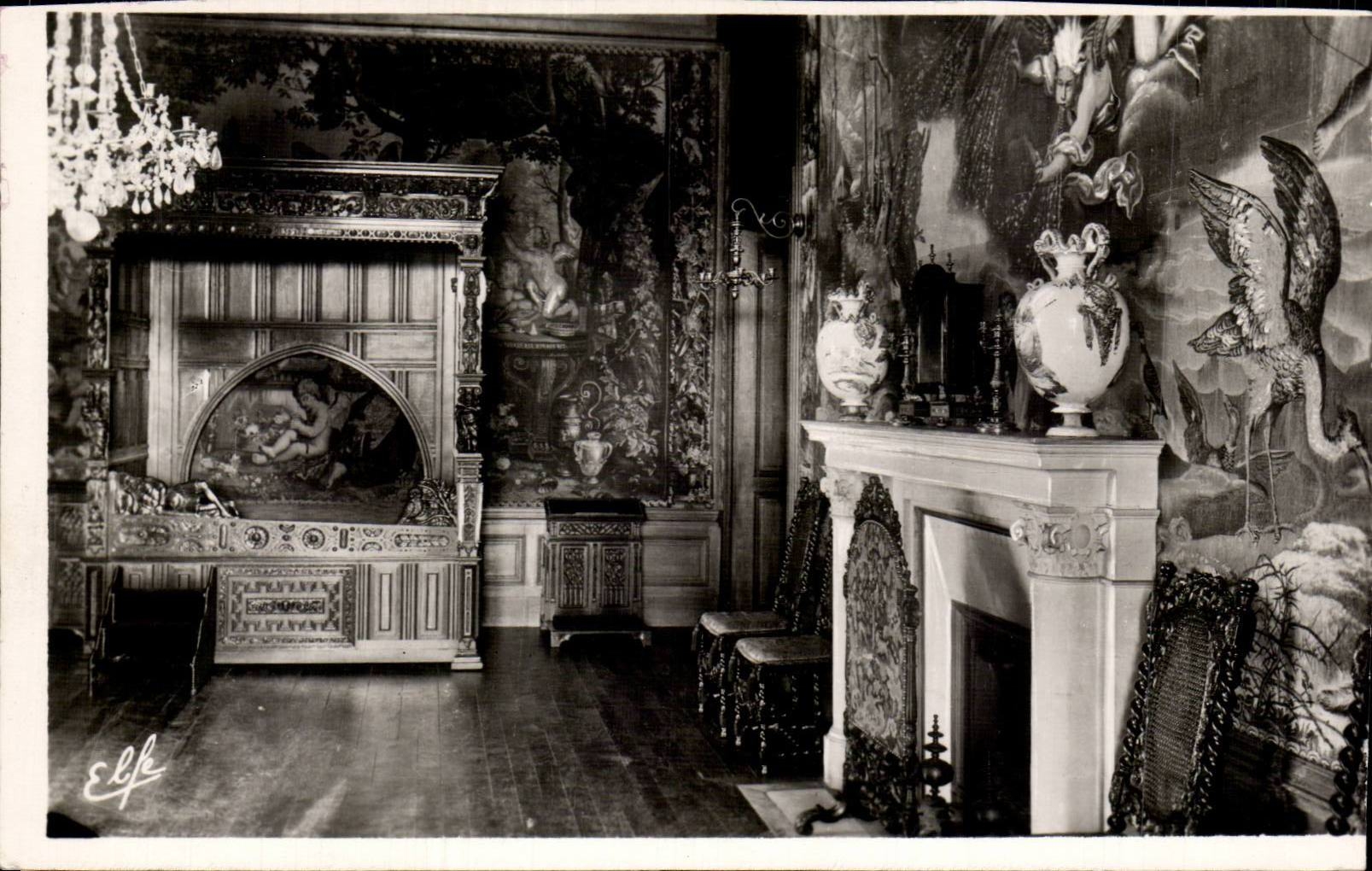 CPSM Pau Le chateau Chambre de Jeanne d'Albret