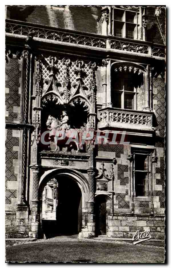 Château de Blois — Façade Louis XII : Portail d'entrée — Édition Lavele & Cie, n°2504