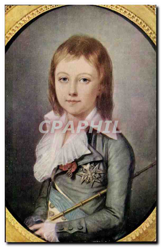 CPSM Kucharski Ecole polonaise Portrait de Louis XVII VErsailles