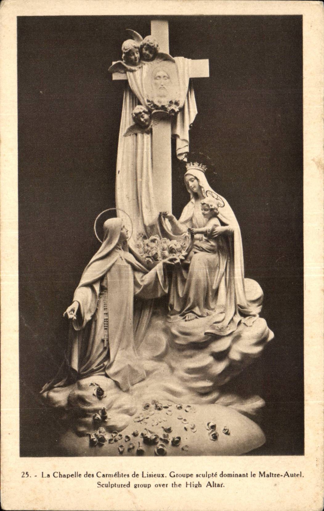 CPA La chapelle des carmelites de lisieux 