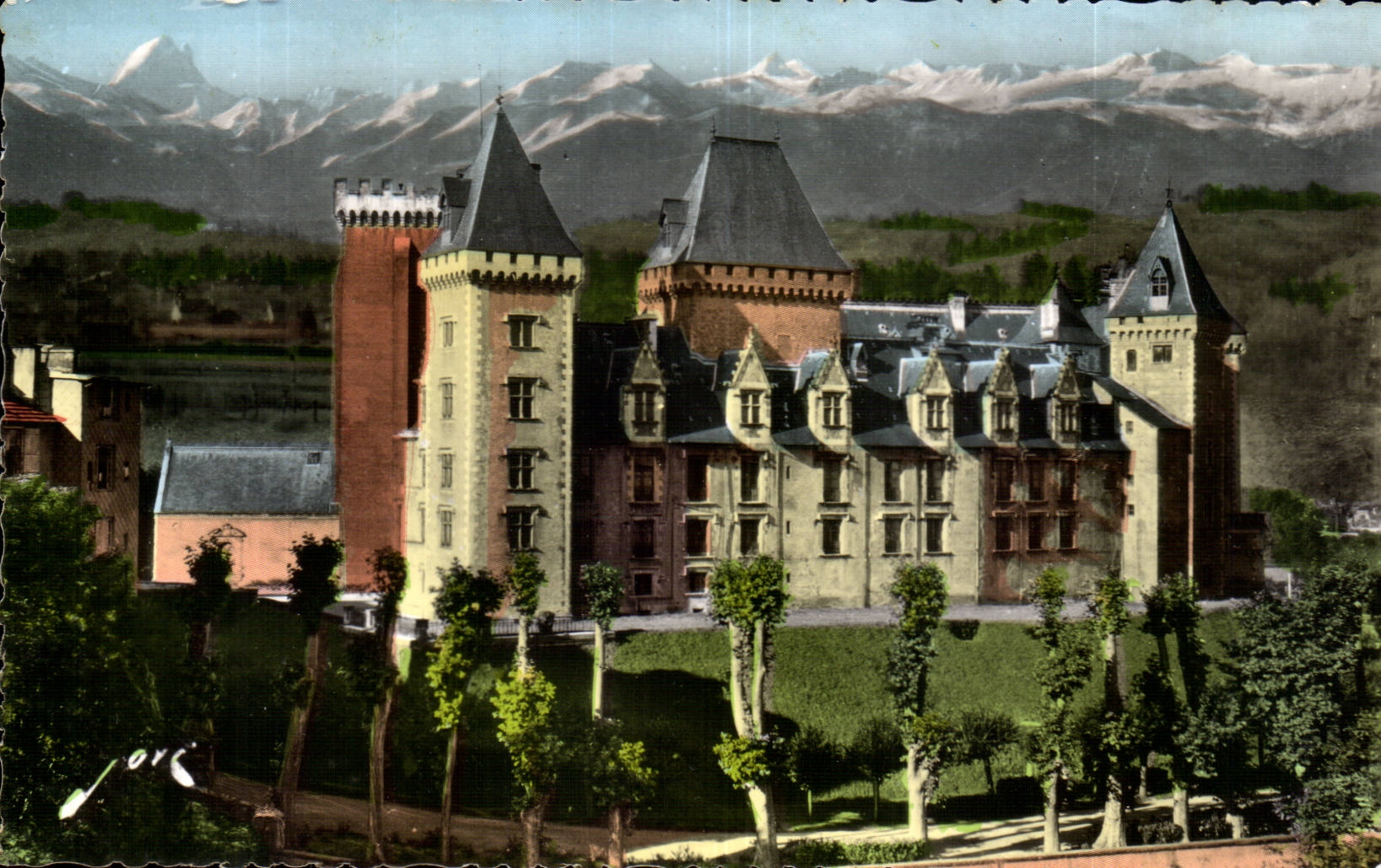 Château Henri-IV à Pau — Pyrénées — Éditeur JOVE
