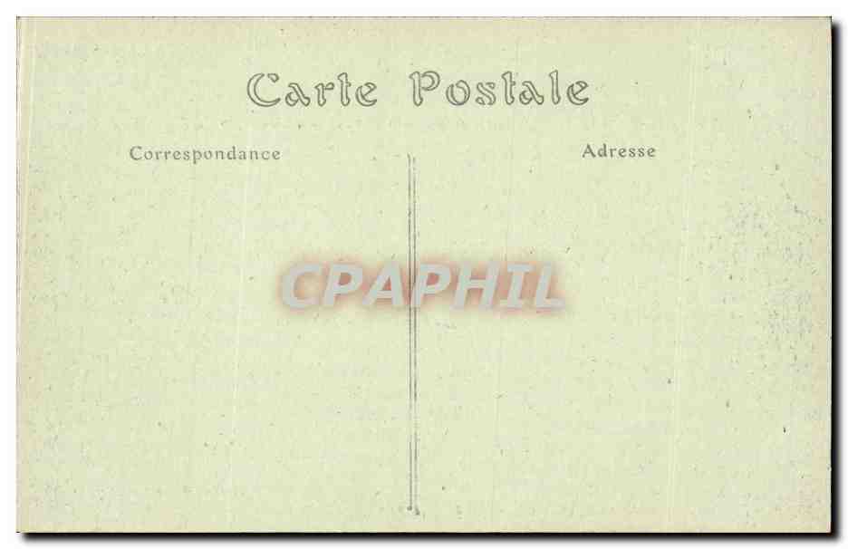 CPA environs de Compiegne Bailly Les tranchees allemandes detruites par l'artillerie francaise — Rückseite