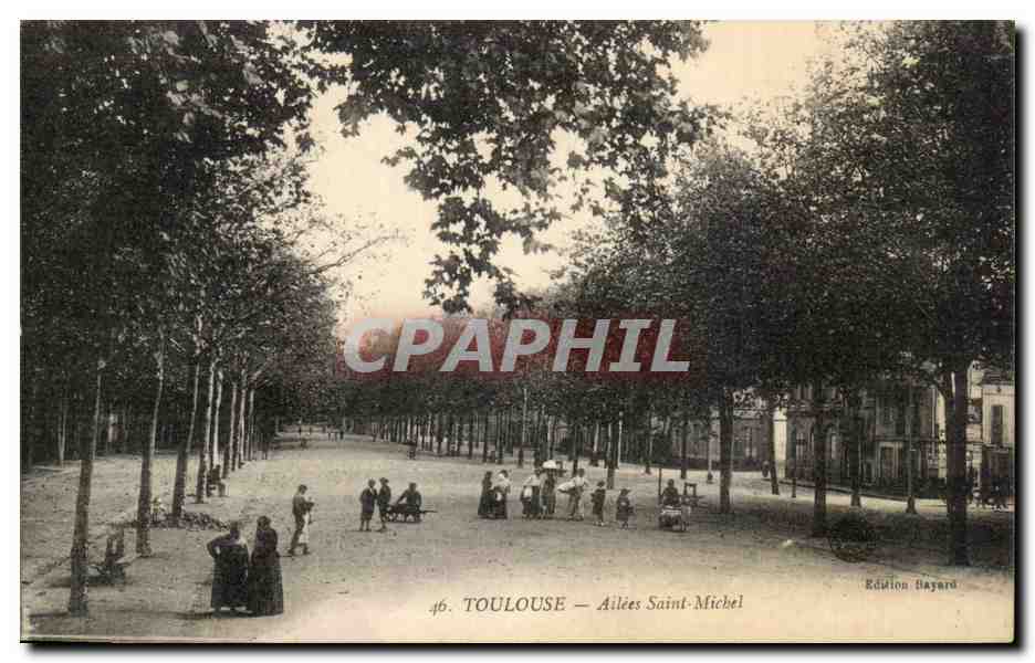 CPA Toulouse Allees Saint Michel