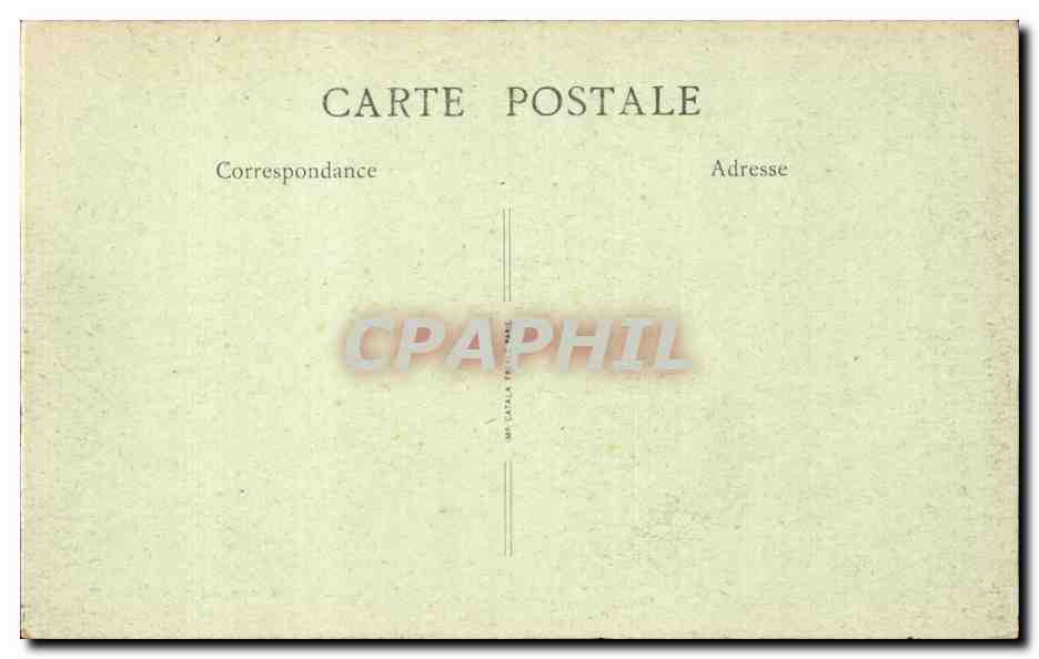 CPA Lyon Fourviere Nouvelle eglise — Verso