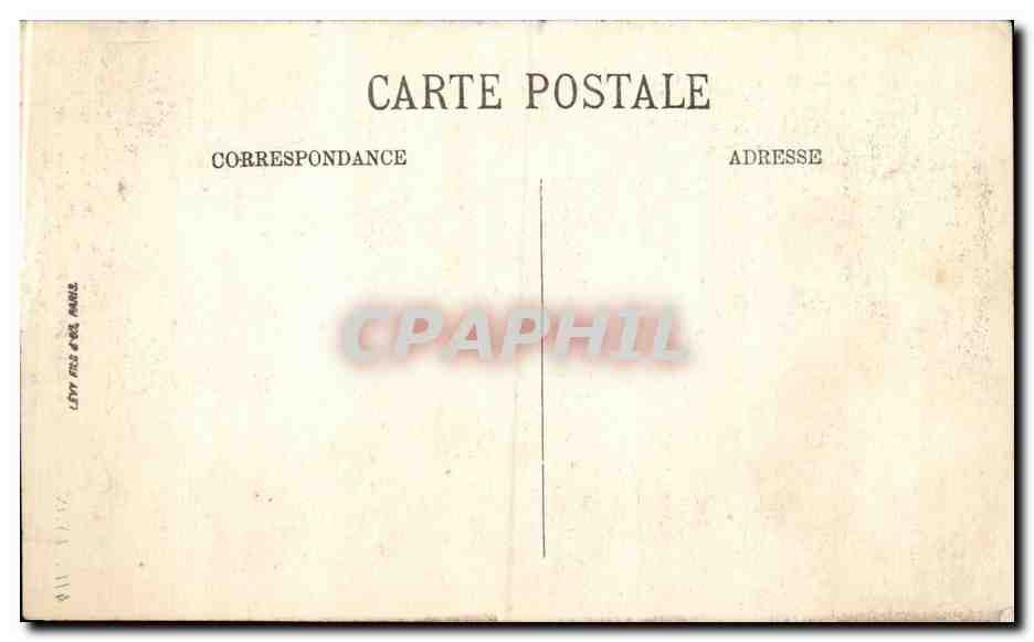 CPA Lyon Troncon de la facade de Nd de Fourviere — Verso