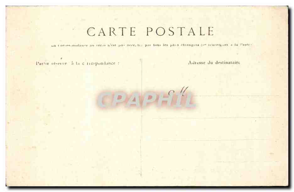 CPA Inventaire a Saint hilaire Saint Florent 7 mars 1906 Bris de portes Militaria  — Back