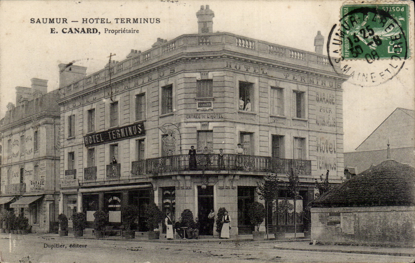 Saumur — Hotel Terminus — E. Canard, Propietario