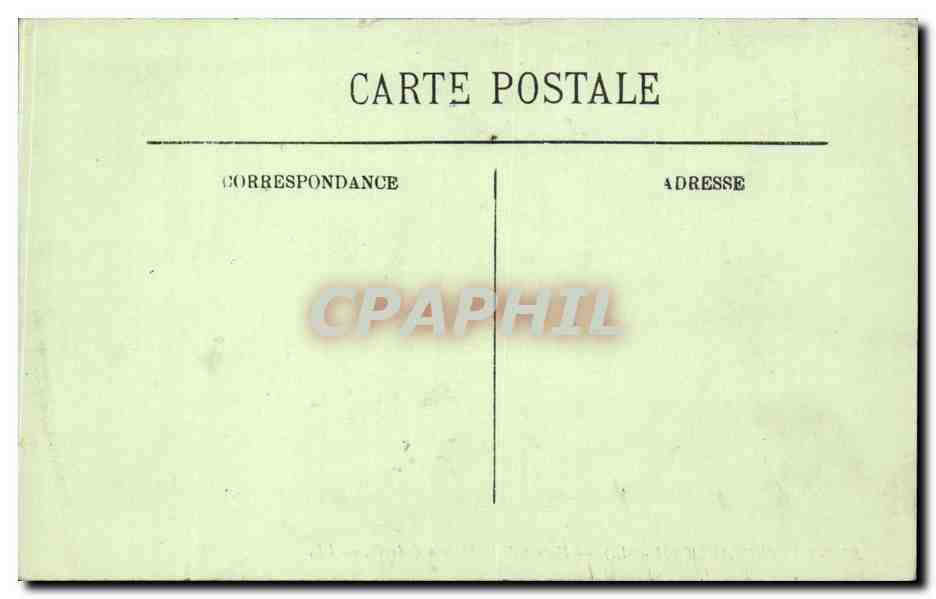 CPA Fontevrault Entree de la maison d'arret — Rückseite