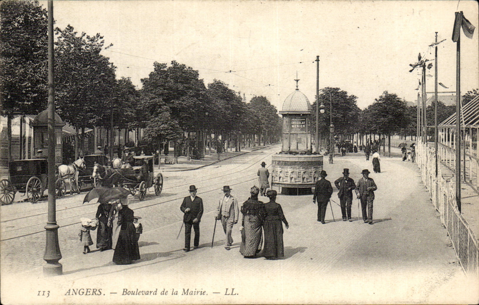Angers — Boulevard de la Mairie — LL. n°113