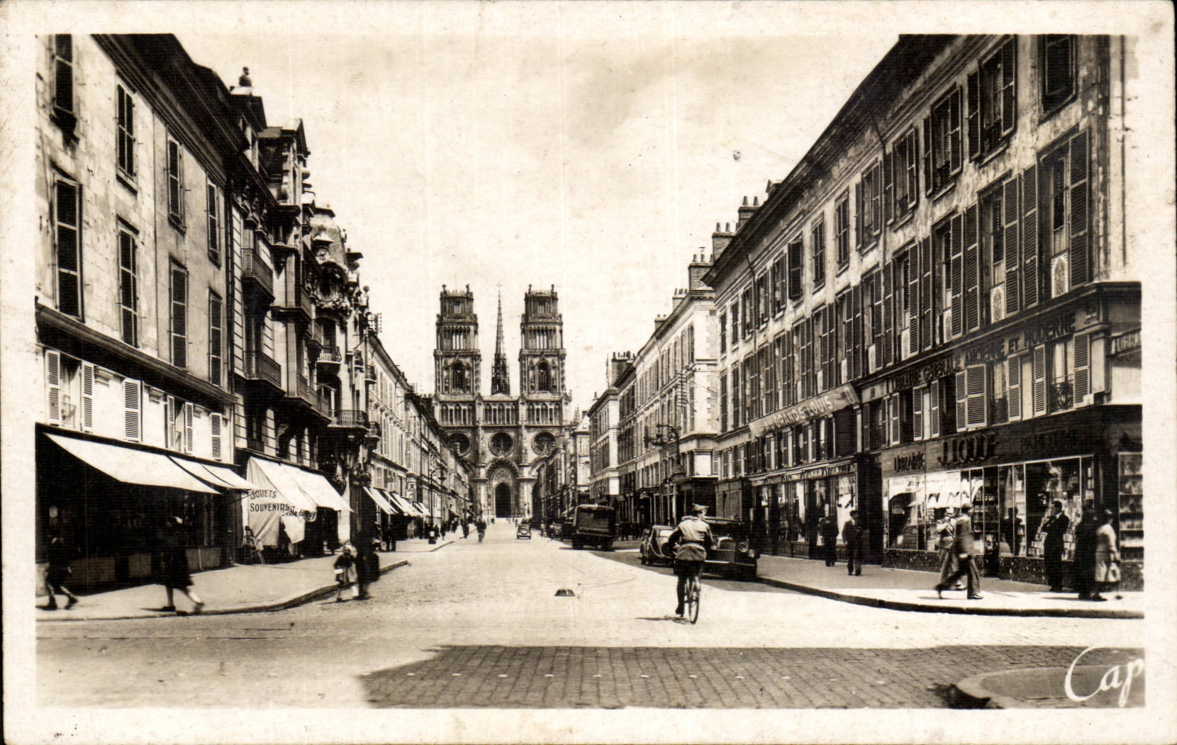 CPA Orleans Rue Sainte Jeanne d'arc