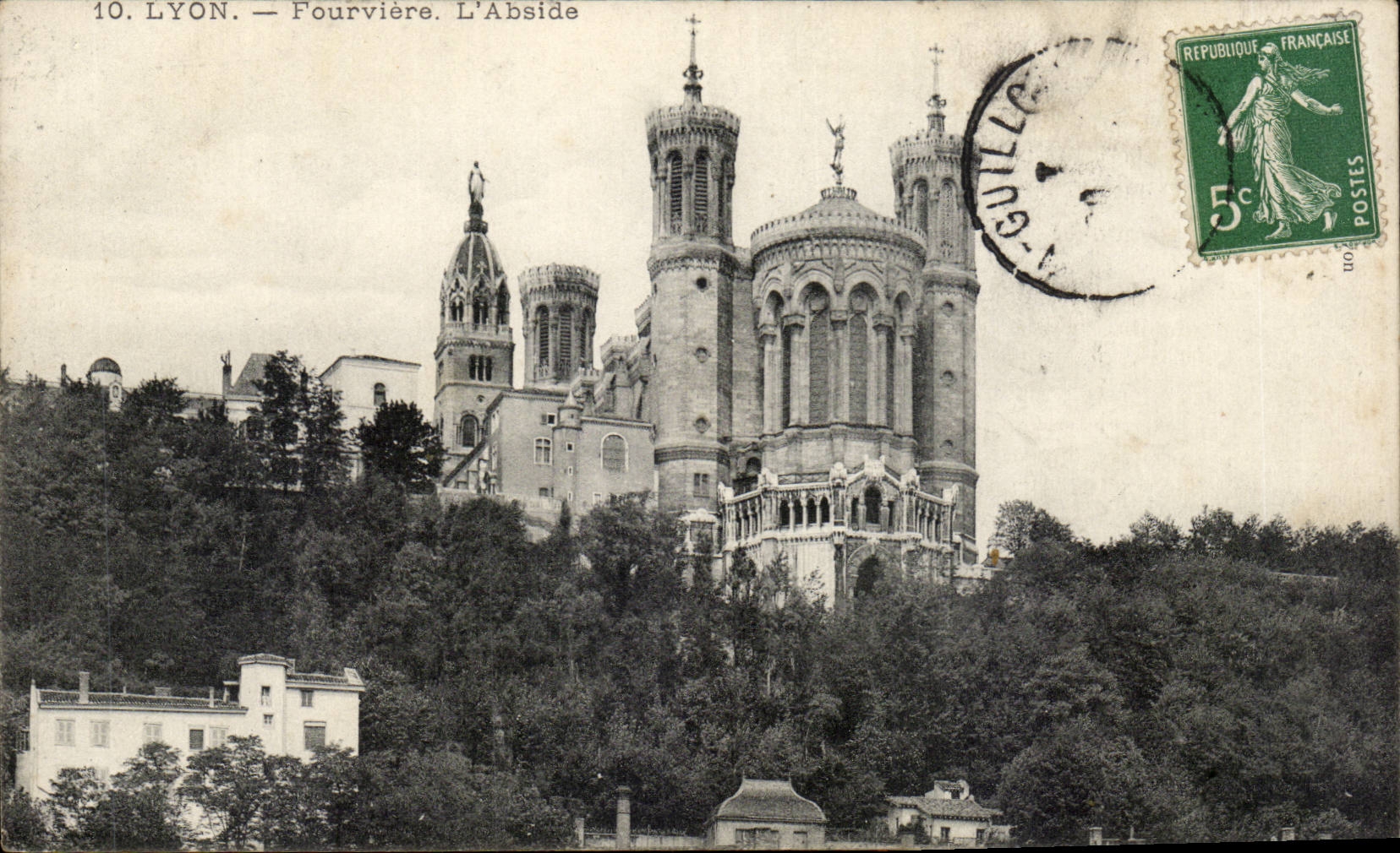 CPA Lyon Fourviere L'abside