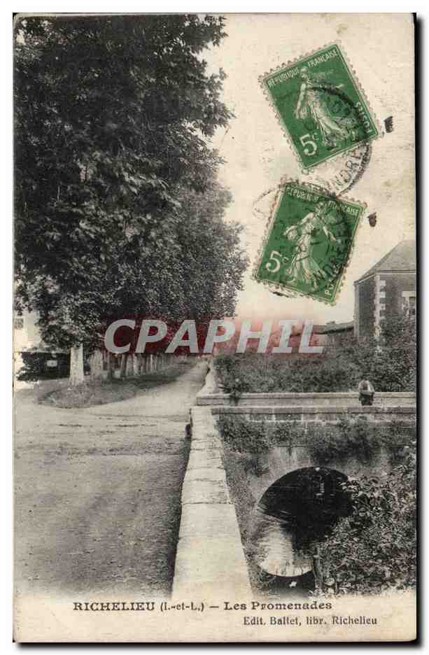 CPA Richelieu Les promenades