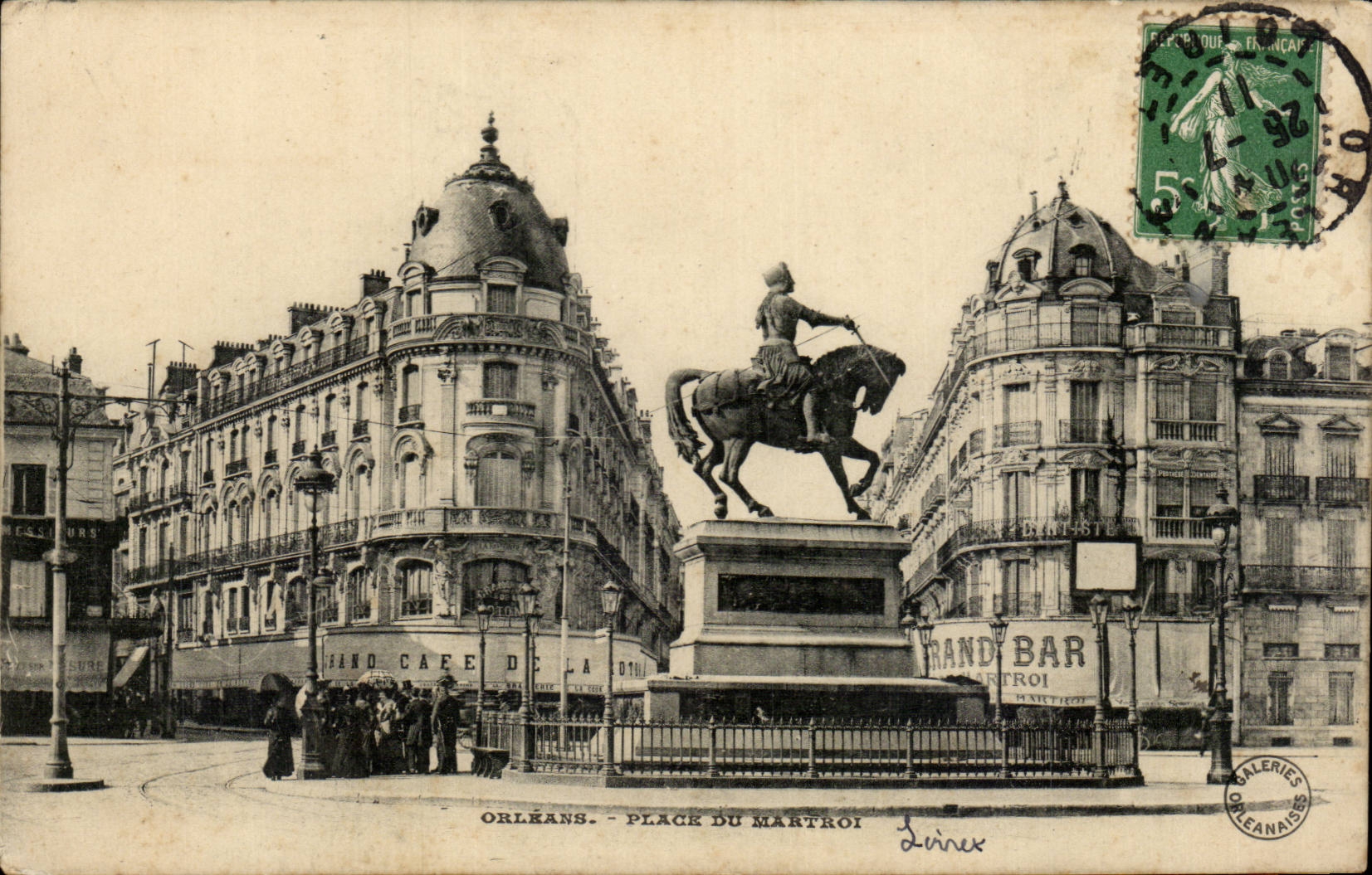 CPA Orleans Place du Martroi