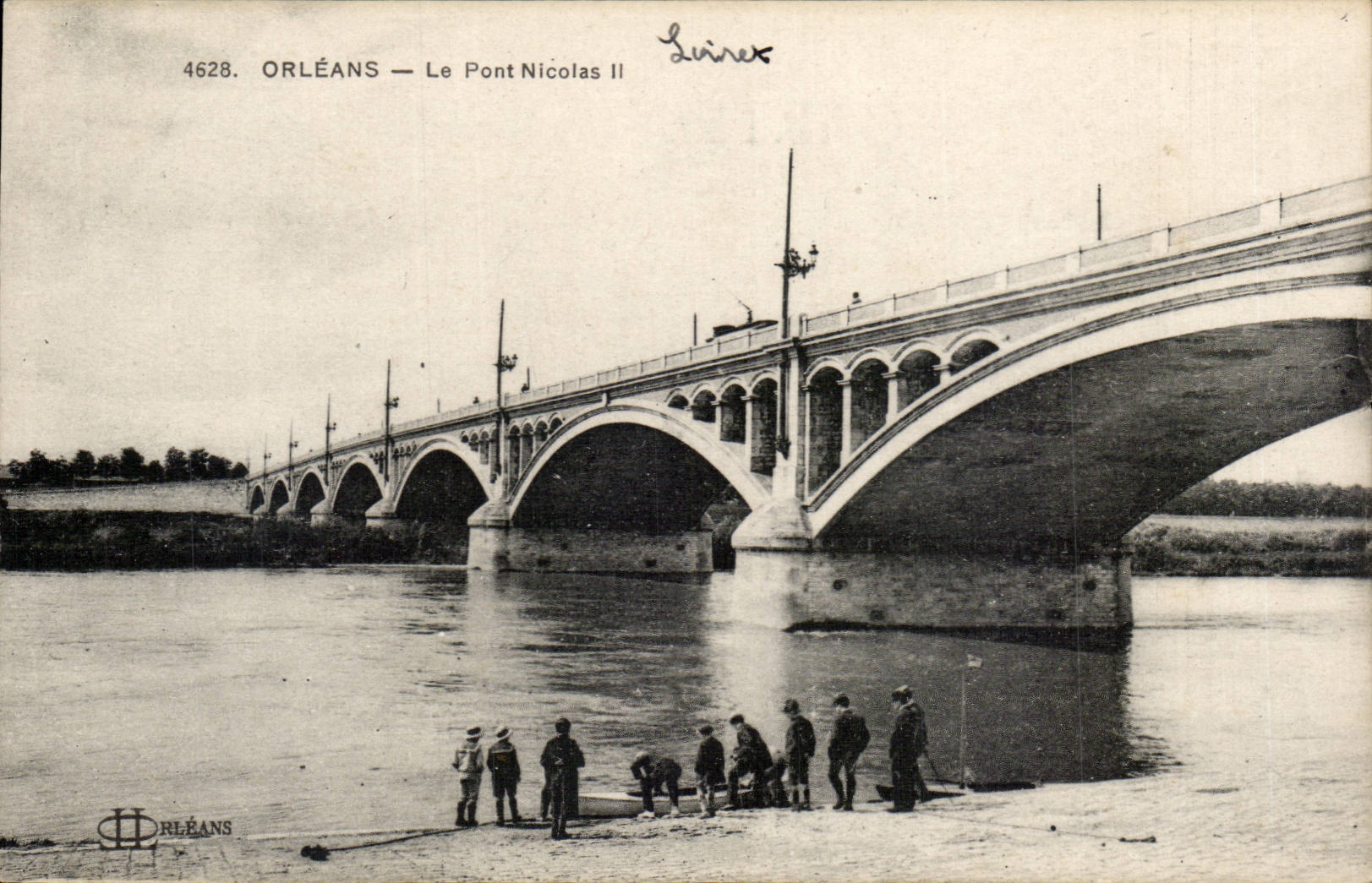 CPA Orleans Le pont Nicolas II