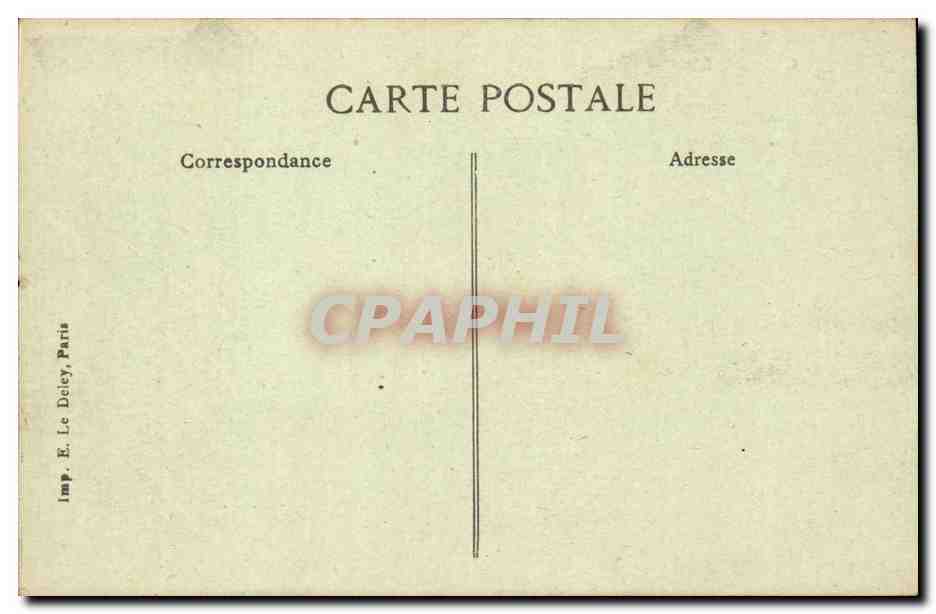 CPA Orleans Le pont Nicolas II — Verso