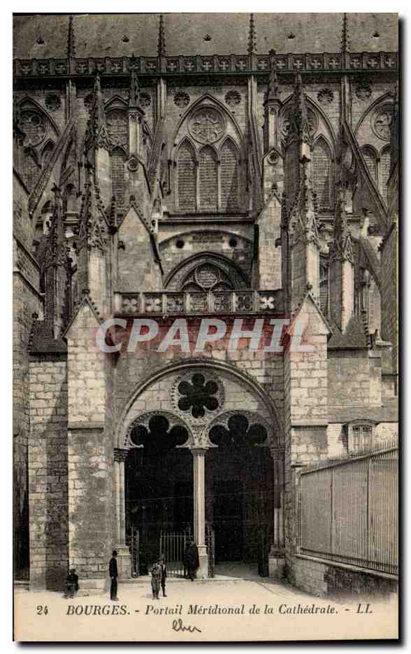 Bourges - Portail Méridional de la Cathédrale — LL