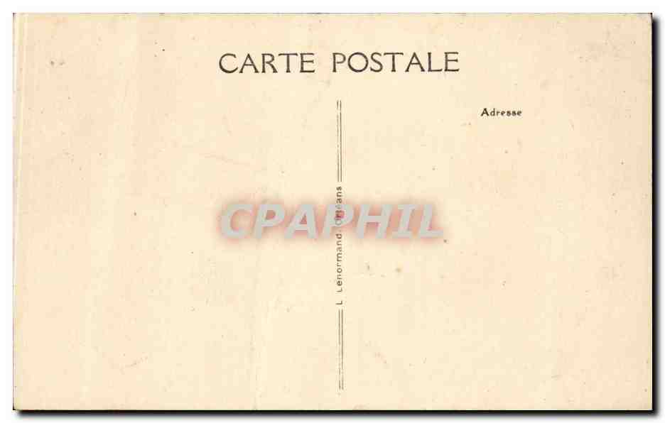CPA Beaugency Le viaduc du chemin de fer — Rückseite
