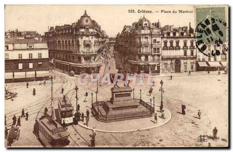 CPA Orleans Place du martroi