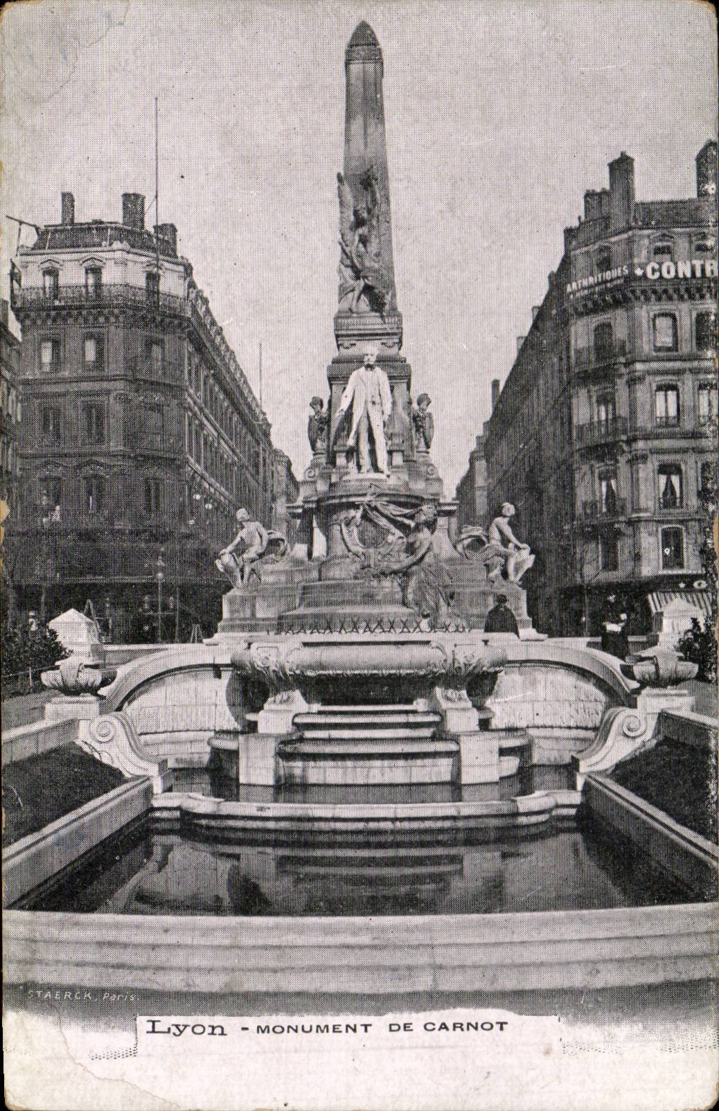 Lyon - Monument de Carnot — Staerck, Paris