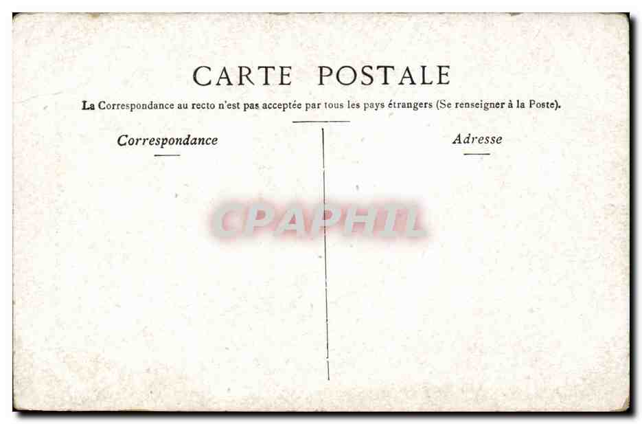 Lyon - Monument de Carnot — Staerck, Paris — Verso