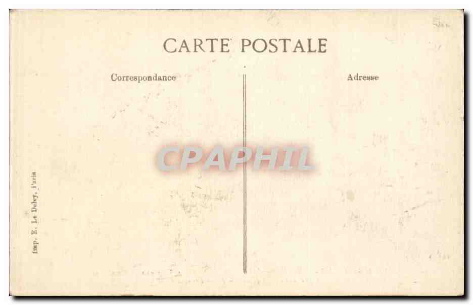 CPA Marseille Musee de longchamp Les taureaux de Camargue par Vaysson Ecole francaise Toro — Rückseite