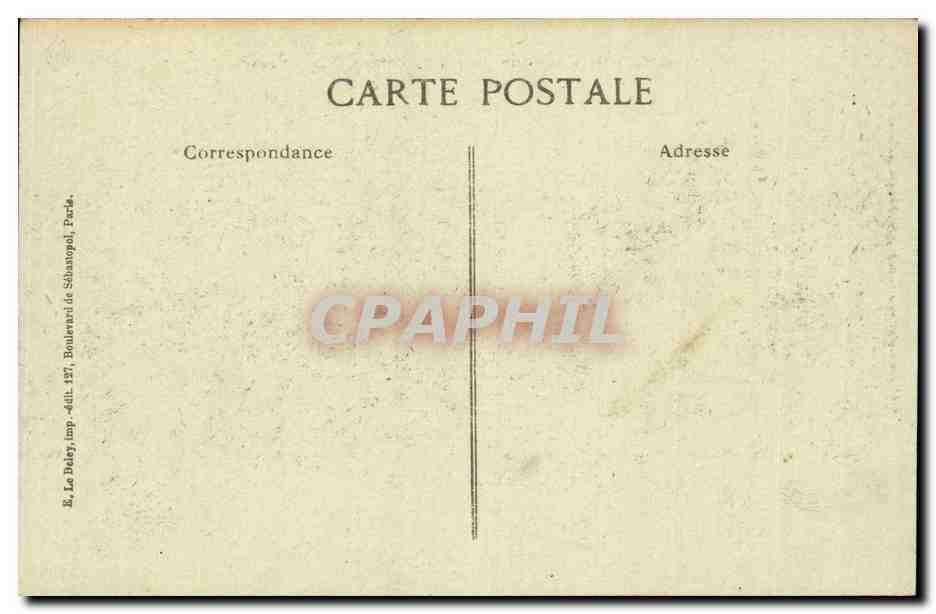 CPA Revue du 14 juillet 1917 Place de la Nation Paris  — Rückseite
