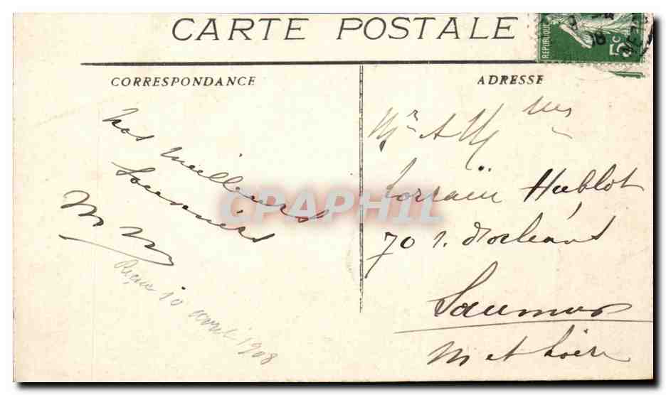 Marseille — Quai de la Fraternité — éditeur non identifié — Verso