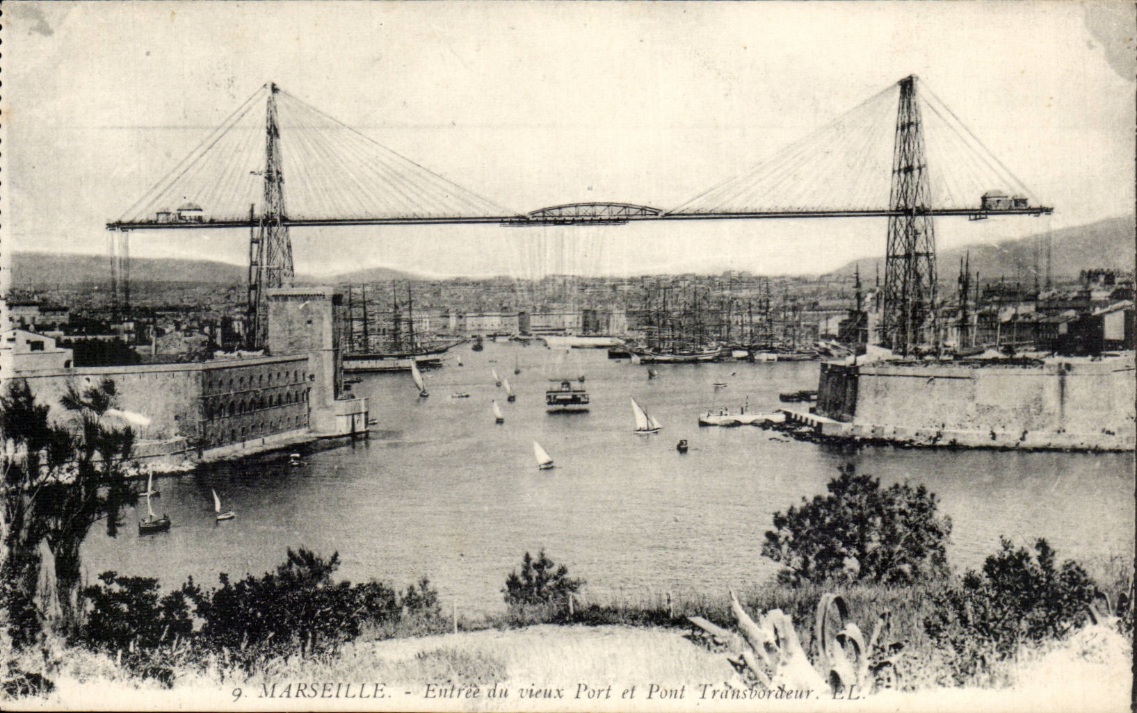 CPA Marseille Le pont transbordeur 