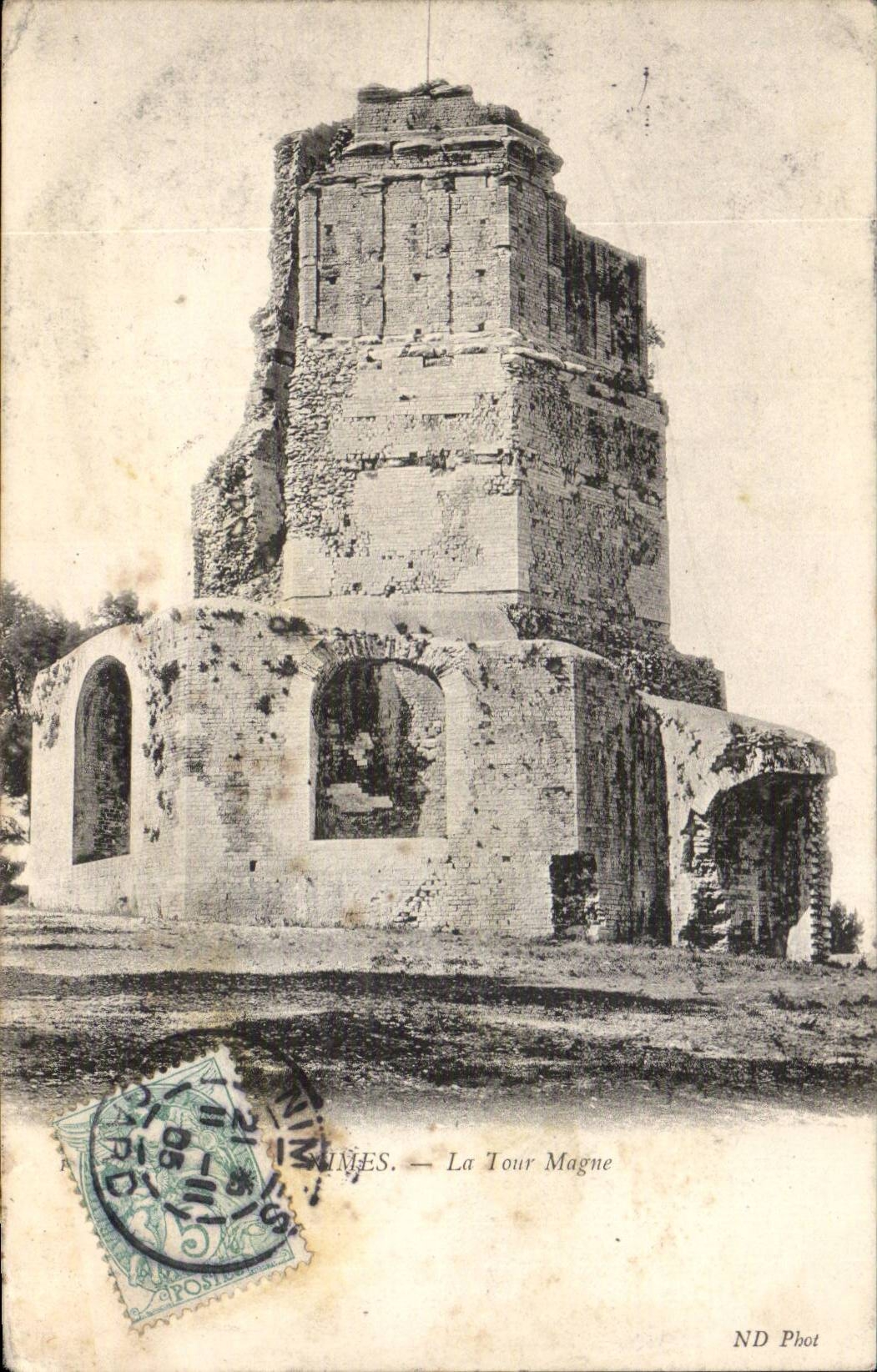 Nimes CPA la Tour Magne