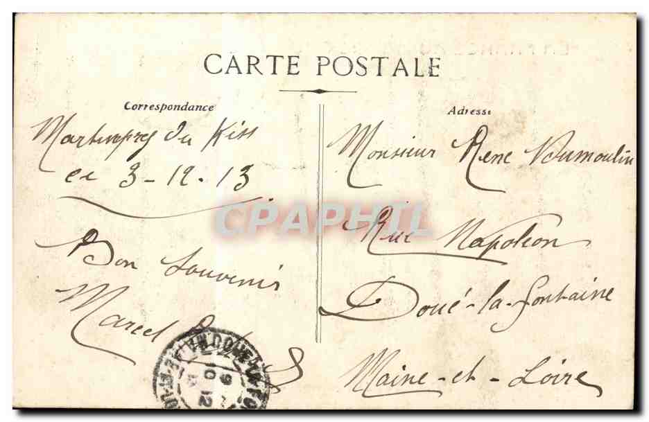 CPA Maroc Taourirt Pont sur l'Oued Za Militaria — Rückseite