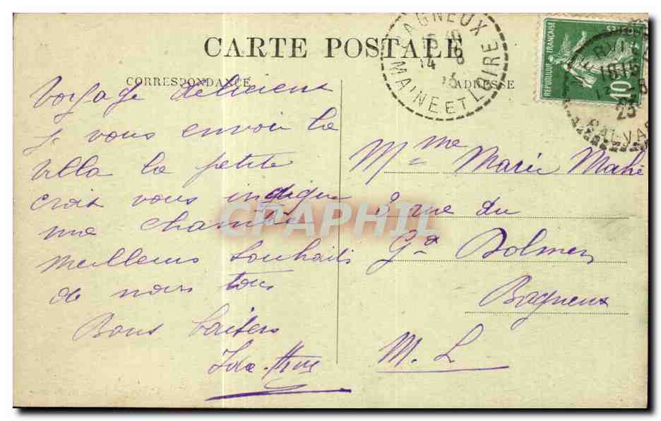 Franceville-Plage (Calvados) — Villa « José-Josette » — Phot. R. Decker — Reverso