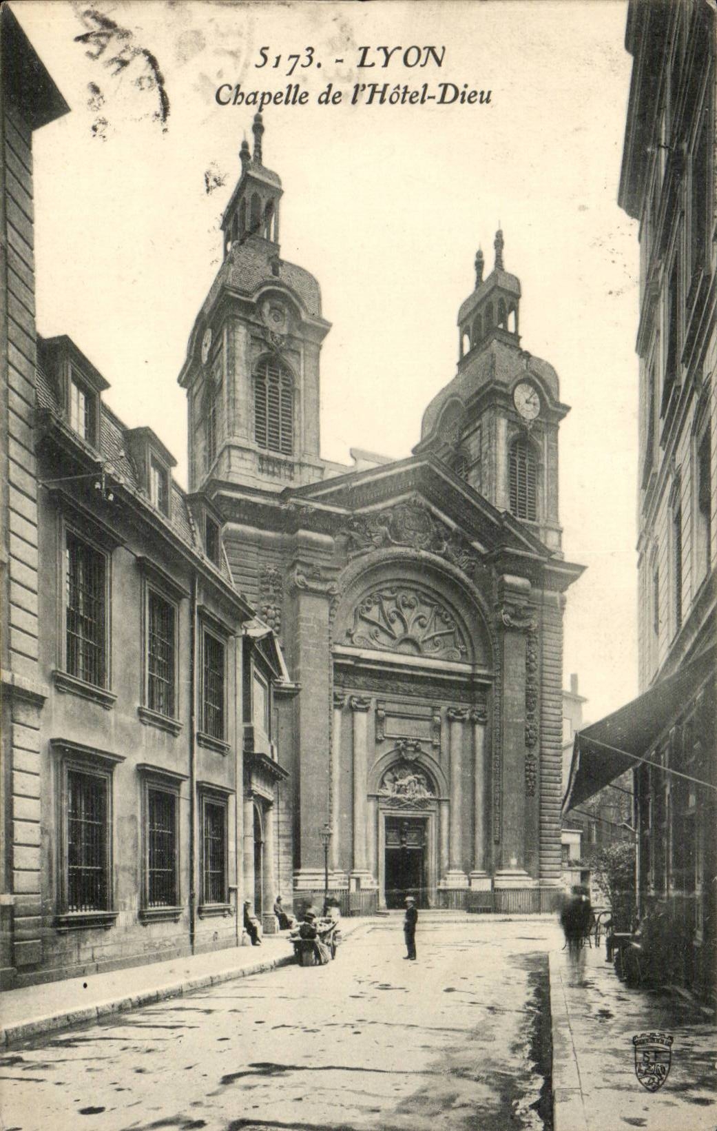 Lyon - Chapelle de l'Hôtel-Dieu — éditeur inconnu, n° 5173
