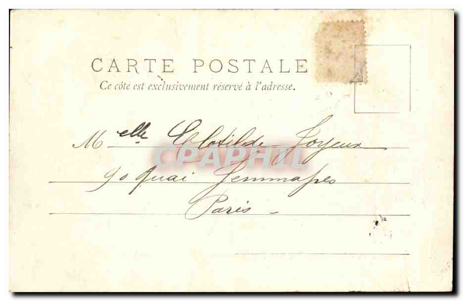 CPA Issoudun Caserne Chateaurenault 68eme d'infanterie — Rückseite