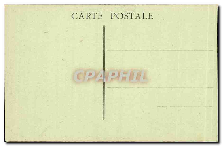 Camp de COETQUIDAN (Morbihan) — Avenue du Mess des Officiers — Éditeur : Dufil, Rennes — Rückseite