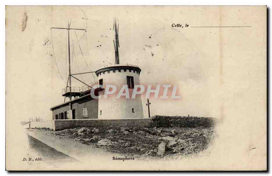 Sémaphore à Cetate — D.B. édit.