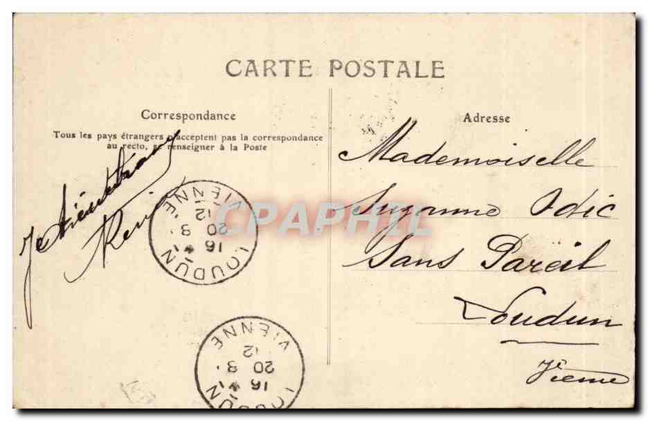Chalons-sur-Marne — Canal latéral à la Marne — éditeur non identifié, n° de série non visible — Reverso