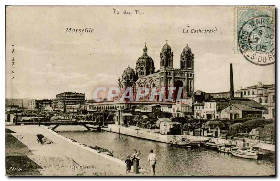 CPA Marseille La cathedrale