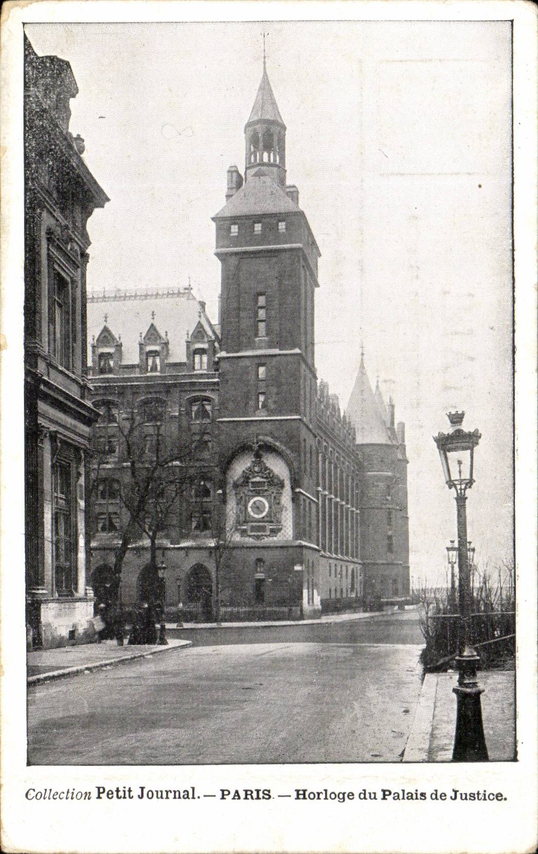 CPA Paris Horloge du palais de justice