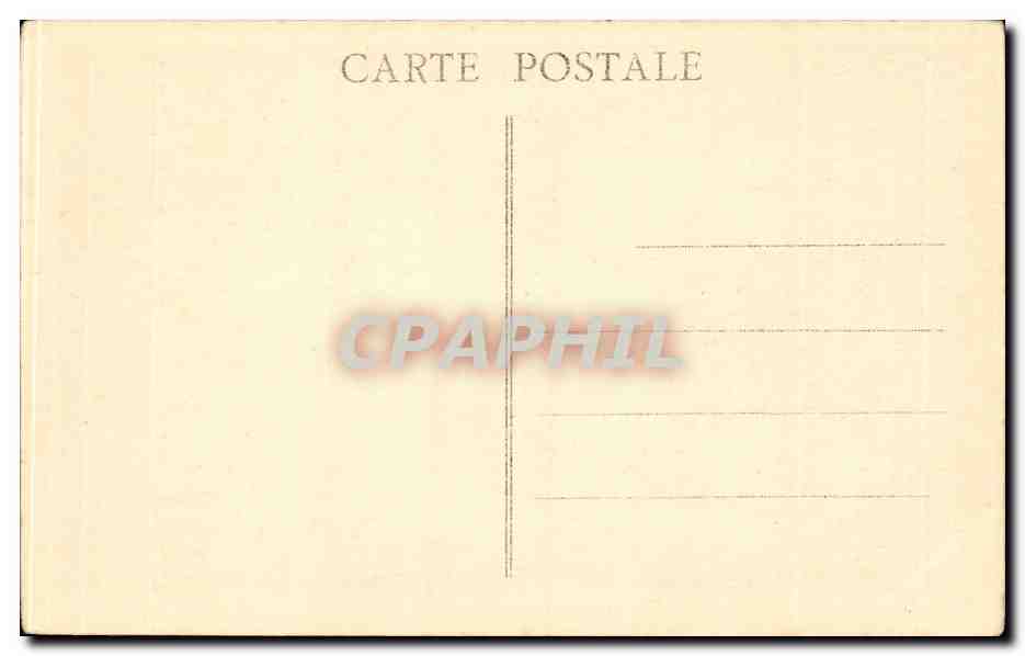 CPA Paris La Madeleine — Rückseite