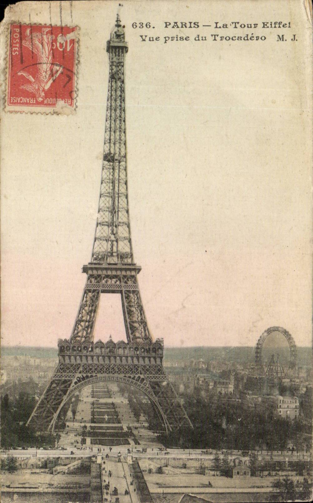 CPA Paris La Tour Eiffel