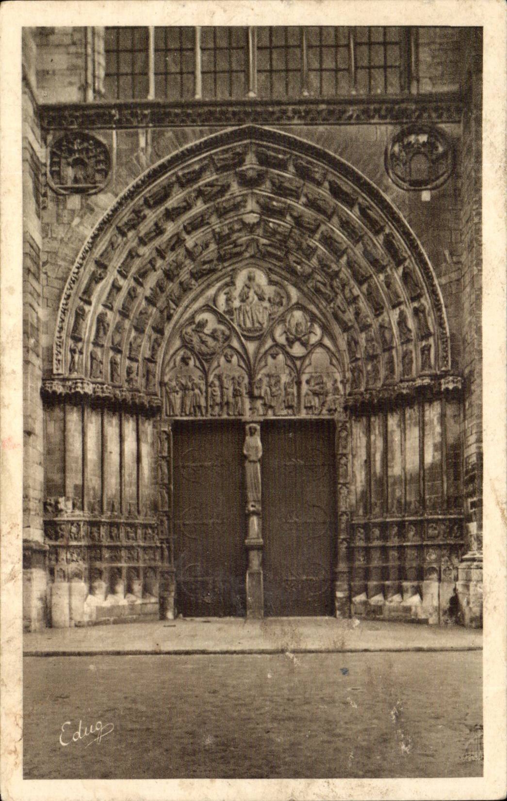 Sens (Yonne) — Portail Central de la Cathédrale — Édug