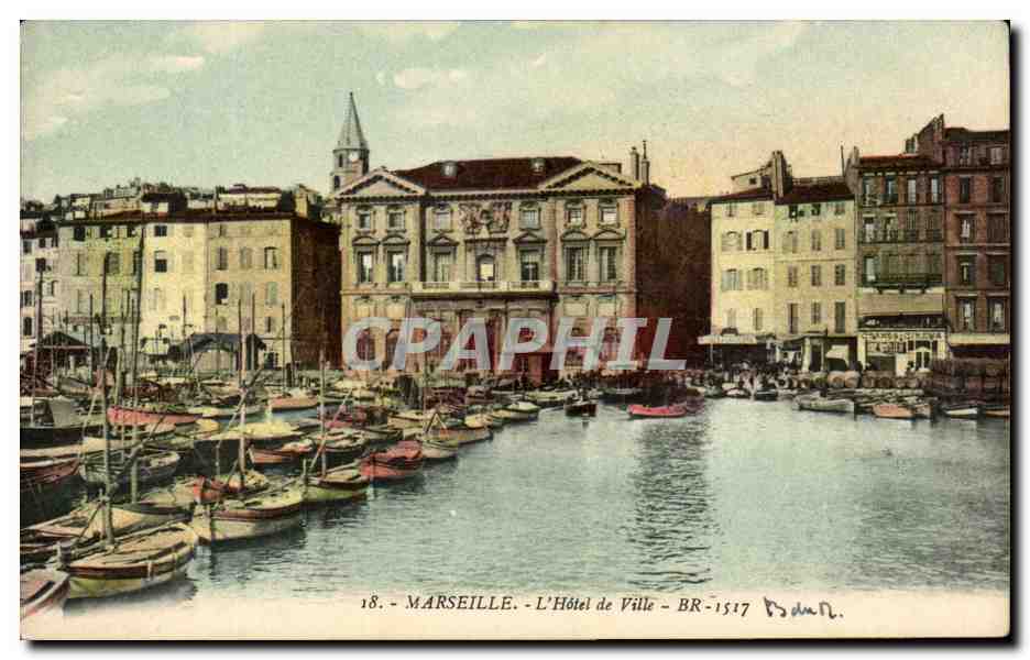 CPA Marseille Hotel de ville