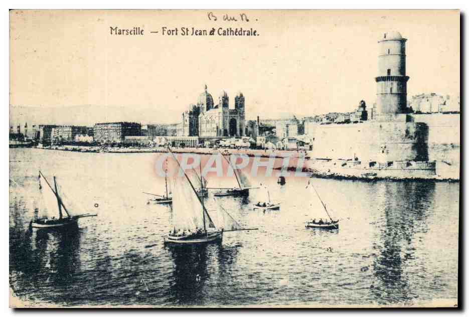 Marseille — Fort Saint Jean & Cathédrale — B. du N.