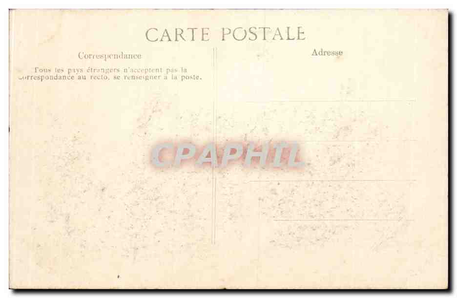 CPA Paris Les canons des Invalides Tour Eiffel — Rückseite