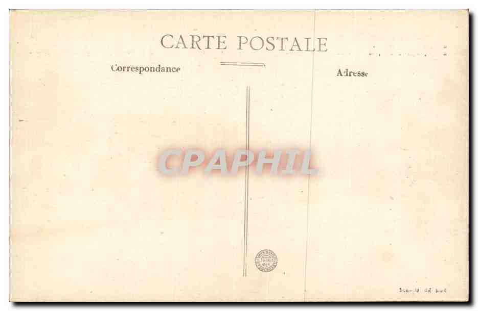 CPA Doue la Fontaine Le champ de foire Velo Velos Cylcistes Cycle — Rückseite