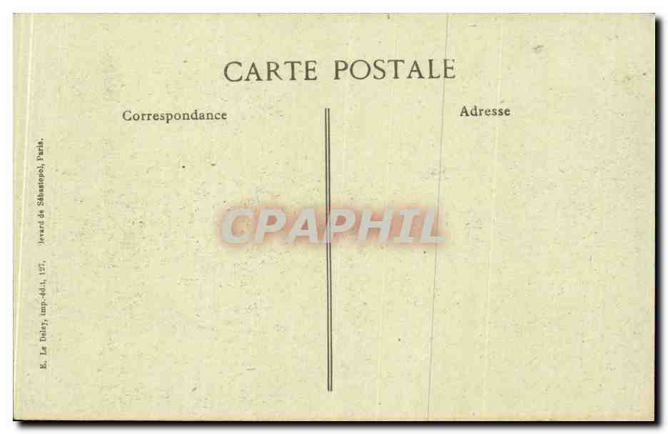 CPA Paris 12eme Revue du 14 juillet 1917 Division marocaine Militaria — Rückseite